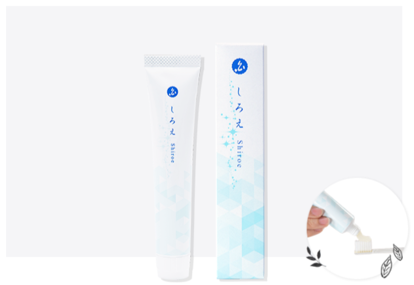 しろえ公式サイト-日本製ホワイトニング歯磨き